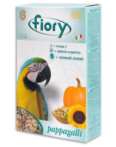Pappagallini корм для крупных попугаев Злаковое ассорти 700 г Fiory