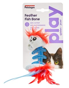 Игрушка Fish Bone для кошек Голубой Petstages