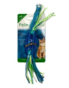Feline Clean игрушка Dental Конфетка прорезыватель с лентами для кошек Aromadog