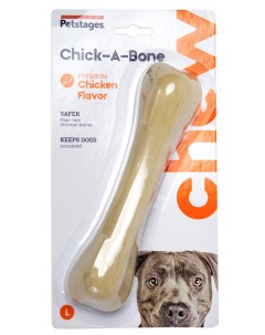 Chick A Bone игрушка с ароматом курицы большая для собак 18 см Petstages