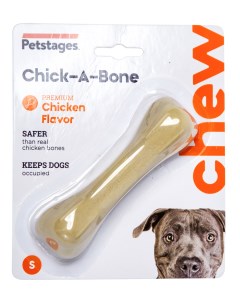 Chick A Bone игрушка с ароматом косточки малая для собак 11 см Petstages