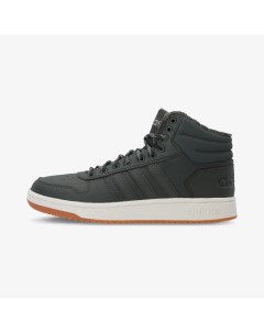 Кеды Hoops 2 0 Mid Зеленый Adidas