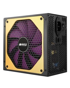 Блок питания ATX HPG 1300FM 1300W APFC 80 PLUS Gold 140mm fan full modular BOX Hiper