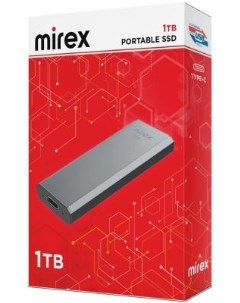 Внешний SSD диск 1 8 1 Tb USB Type C Data Master серый Mirex