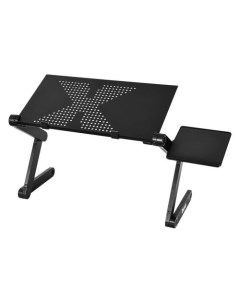 Стол для ноутбука регулируемый BU 804 металл черный Buro