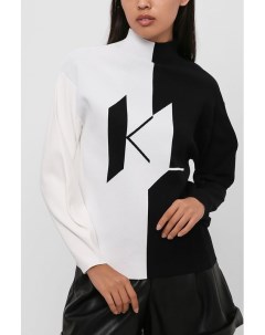 Пуловер с фирменным принтом Karl lagerfeld