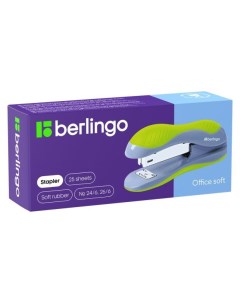 Степлер Office Soft 24 6 26 6 до 25 листов Berlingo