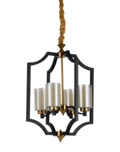 Подвесной светильник LDP 1224 4 BK MD Vigatto Lumina deco