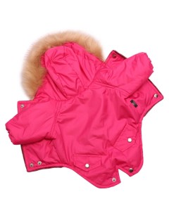 Зимняя куртка для собак парка розовая S Lion