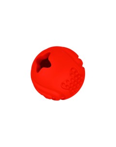 Игрушка мяч для собак с ароматом бекона красный 6 5 см Mr.kranch