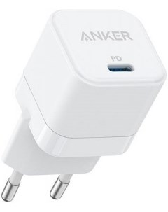 Зарядное устройство сетевое PowerPort III Cube A2149G21 USB Type C 20W белое Anker