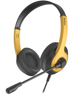 Компьютерная гарнитура Fstyler FH100U желтый черный Bumblebee A4tech
