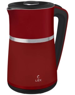 Чайник электрический 30020 3 красный Lex