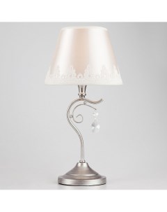 Настольная лампа декоративная Incanto 01022 1 серебро Eurosvet