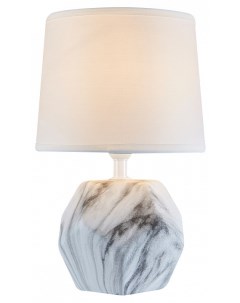 Настольная лампа декоративная Marble 10163 T White Escada