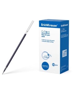 Стержень для гелевой ручки Fine синий 129 мм Erich krause