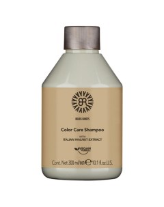 Шампунь для поддержания цвета окрашенных волос с экстрактом грецкого ореха веган Bulbs&roots