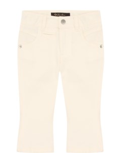 Расклешенные джинсы с фигурными карманами Loro piana