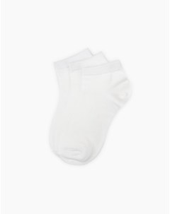 Белые базовые носки 3 пары Gloria jeans