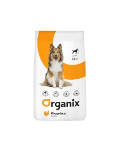 Adult Dog Сухой корм для собак с чувствительным пищеварением с индейкой 2 5 кг Organix