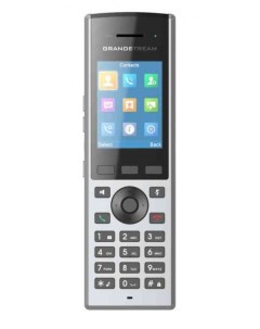Трубка телефонная DP730 DECT для DP750 DP752 c зарядным стаканом 10 SIP аккаунтов цветной дисплей 2  Grandstream