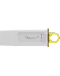 Накопитель USB 3 2 128GB KC U2G128 5R DataTraveler Exodia белый жёлтый Kingston