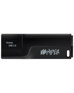 Накопитель USB 2 0 128GB HI USB2128GBTB Groovy T пластик черный Hiper