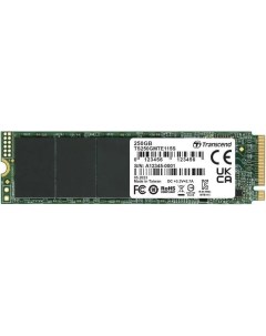Накопитель SSD M 2 2280 TS250GMTE115S MTE115S 250GB PCIe 3 0 x4 NVMe 3D TLC 3200 1300MB s IOPS 250K  Transcend