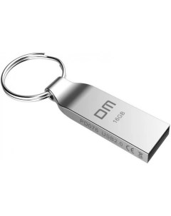 Накопитель USB 2 0 16GB PD076 металл с кольцом Дм