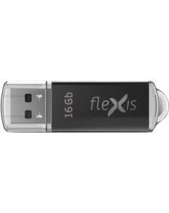 Накопитель USB 3 1 16GB FUB30016RBK 108 RB 108 3 0 чёрный Flexis