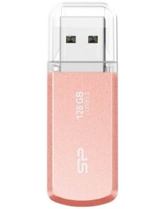 Накопитель USB 3 2 128GB SP128GBUF3202V1P Helios 202 розовое золото Silicon power