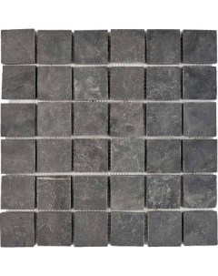 Каменная мозаика из сланца Slate Black PIX298 30 5x30 5 см Pixmosaic