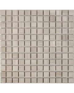 Каменная мозаика White Wooden PIX256 30 5x30 5 см Pixmosaic