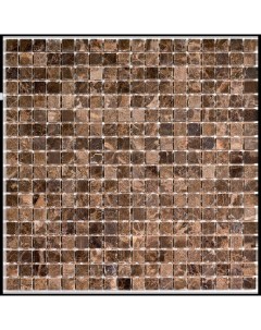 Каменная мозаика Dark Emperador PIX304 30 5x30 5 см Pixmosaic