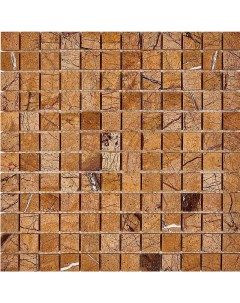 Каменная мозаика Rain Forest brown Bidasar brown PIX293 30 5x30 5 см Pixmosaic