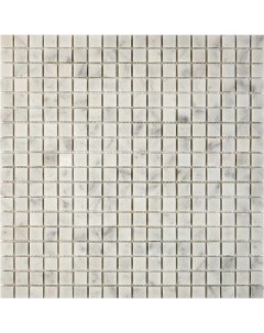 Каменная мозаика Bianco carrara PIX239 30 5x30 5 см Pixmosaic