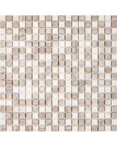 Каменная мозаика White Wooden Dolomiti Bianco PIX280 30 5x30 5 см Pixmosaic