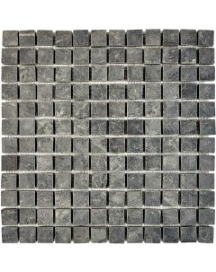 Каменная мозаика из сланца Slate Black PIX297 30 5x30 5 см Pixmosaic
