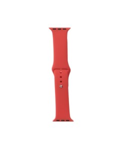 Аксессуар Ремешок для APPLE Watch 38 40mm Silicone Official Red УТ000036305 Red line