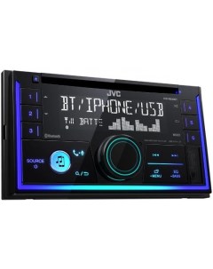 Автомагнитола KW R930BT USB MP3 FM RDS 2DIN 4x50Вт черный Jvc