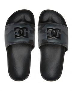 Детские Сланцы White Black Camo Dc shoes