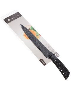 Нож кухонный Карбон разделочный нержавеющая сталь 20 см рукоятка пластик YW A641 3 SL Daniks