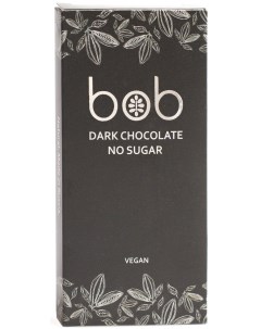 Шоколад Bob Темный без сахара 50г Ооо полезный шоколад