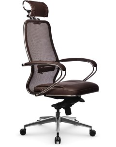 Офисное кресло Samurai SL 2 041 MPES Темно коричневый цвет Метта