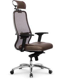 Офисное кресло Samurai SL 3 04 MPES Светло коричневый цвет Метта
