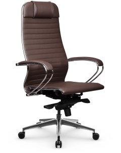 Офисное кресло Samurai K 1 041 MPES Темно коричневый цвет Метта