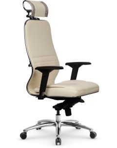 Офисное кресло Samurai KL 3 04 MPES Молочный цвет Метта