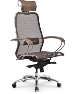Офисное кресло Samurai S 2 04 MPES Светло коричневый цвет Метта