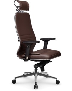 Офисное кресло Samurai KL 3 041 MPES Темно коричневый цвет Метта