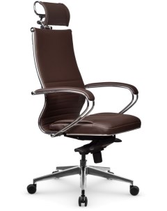 Офисное кресло Samurai KL 2 051 MPES Темно коричневый цвет Метта